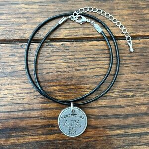 Property of Alpha Gamma Delta AGD Pendant Necklace